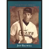 1992 Studio Heritage #BC-12 Jeff Bagwell