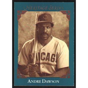 1992 Studio Heritage #BC-9 Andre Dawson