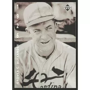 1994 Upper Deck: The American Epic #38 Grover C. Alexander