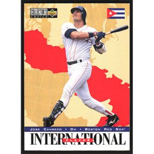 1996 Collector's Choice #327 Jose Canseco International Flavor