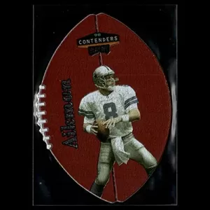 1998 Playoff Contenders Leather #18 Troy Aikman