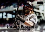 2019 Stadium Club Black Foil #21 Charlie Blackmon