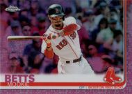 2019 Topps Chrome Pink Refractor #50 Mookie Betts