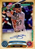 2019 Topps Gypsy Queen Autographs #GQA-TS Trevor Story