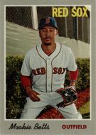 2019 Topps Heritage 70 Cloth Stickers #6 Mookie Betts
