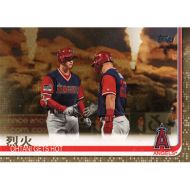 2019 Topps Gold #367 S. Ohtani/M. Trout Season Highlights Checklist
