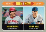 2019 Topps Heritage Then and Now #TN-8 J. Bench/J. Baez
