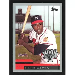 2000 Topps Opening Day #22 Hank Aaron