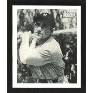 2001 Bowman Heritage '48 Reprints #4 Yogi Berra