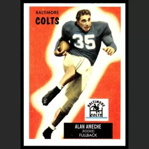 2001 Bowman Rookie Reprints #R-AA Alan Ameche