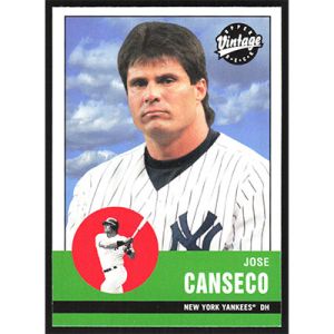 2001 Upper Deck Vintage #155 Jose Canseco