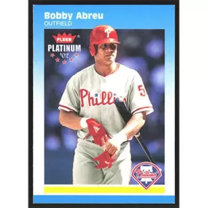 2002 Fleer Platinum #78 Bobby Abreu