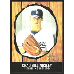 2003 Bowman Heritage #255 Chad Billingsley Knothole