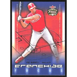 2003 Fleer Focus Jersey Edition Franchise Focus #15 Pat Burrell