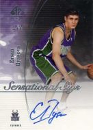 2005-06 SP Authentic Sensational Sigs #SS-EI Ersan Ilyasova Autograph Basketball Card