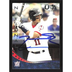 2006 USA Baseball #9 Darwin Barney Autographed