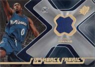2006-07 SPx Flashback Fabrics #FF-GA Gilbert Arenas Jersey Relic Basketball Card