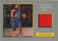 2006-07 Topps Turkey Red Relics #TRR-GA Gilbert Arenas Jersey Relic Basketball Card