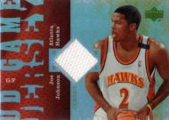 2006-07 Upper Deck UD Game Jersey #UD-JJ Joe Johnson Jersey Relic Basketball Card