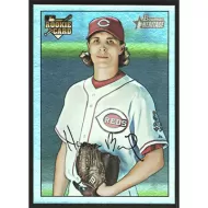 2007 Bowman Heritage Rainbow Foil #206 Homer Bailey