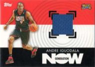 2007-08 Topps Generation Now Relics #GNR-AI Andre Iguodala Jersey Relic Basketball Card