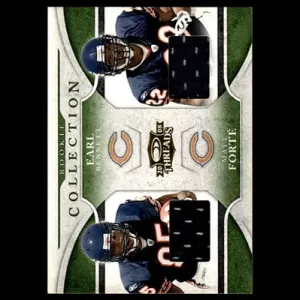 2008 Donruss Threads Rookie Collection Materials Combo #RCCM-3 E. Bennett/M. Forte Jersey