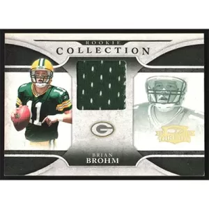2008 Donruss Threads Rookie Collection Materials #RCM-34 Brian Brohm Jersey