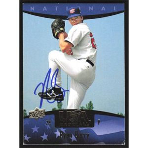 2008 USA Baseball #2 Ryan Berry Autographed