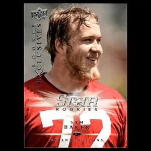 2008 Upper Deck Rookie Exclusives #RE89 Sam Baker