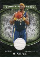 2008-09 Topps Treasury #TTR-JO Jermaine ONeal Jersey Relic Basketball Card