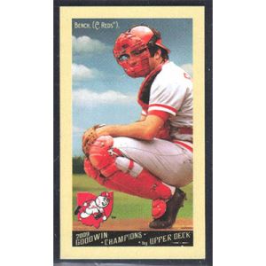 2009 Upper Deck Goodwin Champions Mini #11 Johnny Bench