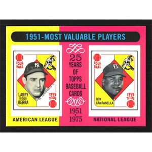 2010 Topps Cards Your Mom Threw Out #CMT140 Y. Berra/R. Campanella 1975