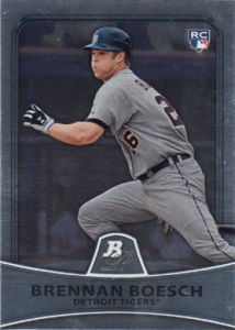 2010 Bowman Platinum #50 Brennan Boesch 