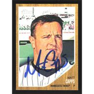 2011 Topps Heritage #102 Matt Capps Autographed