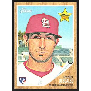 2011 Topps Heritage #299 Daniel Descalso