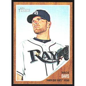 2011 Topps Heritage #407 Wade Davis