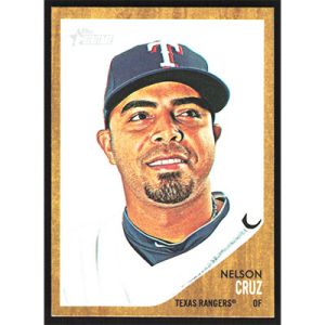 2011 Topps Heritage #42 Nelson Cruz