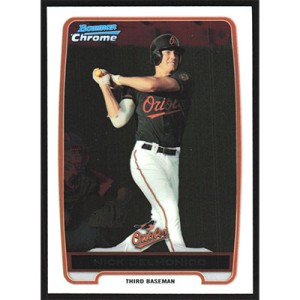 2012 Bowman Chrome Prospects #BCP92 Nick Delmonico