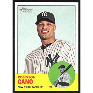 2012 Topps Heritage #264 Robinson Cano