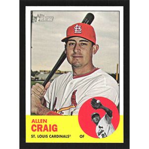 2012 Topps Heritage #357 Allen Craig