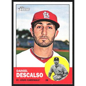 2012 Topps Heritage #375 Daniel Descalso