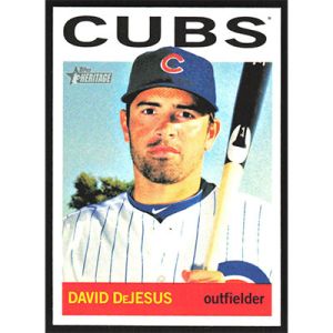 2013 Topps Heritage #145 David DeJesus