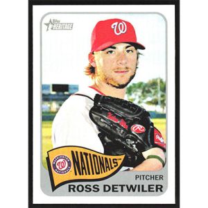 2014 Topps Heritage #242 Ross Detwiler