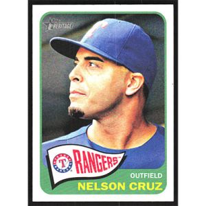 2014 Topps Heritage #436 Nelson Cruz SP