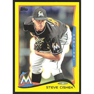 2014 Topps Yellow #305 Steve Cishek