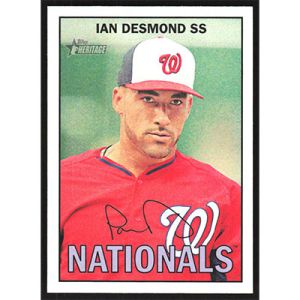 2016 Topps Heritage #19 Ian Desmond