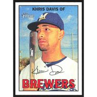 2016 Topps Heritage #205 Khris Davis
