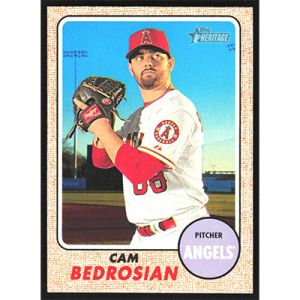 2017 Topps Heritage #123 Cam Bedrosian