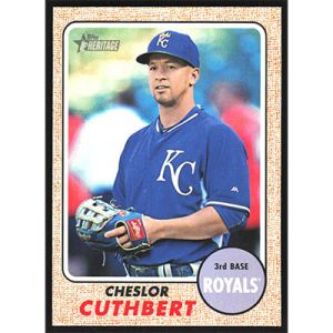 2017 Topps Heritage #132 Cheslor Cuthbert
