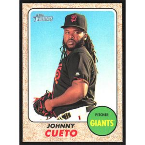2017 Topps Heritage #254 Johnny Cueto